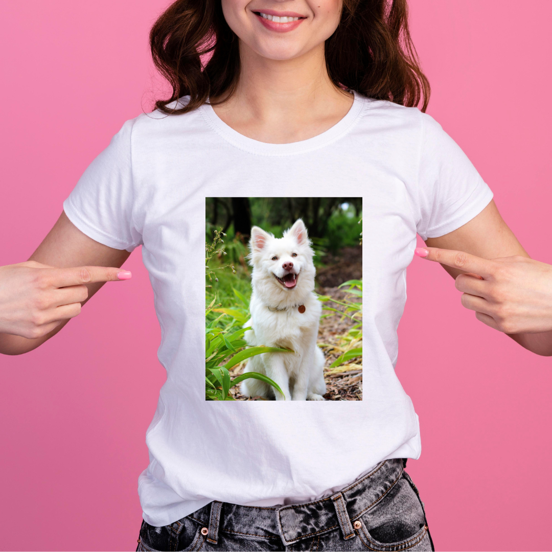 Camiseta personalizada perro, con foto de tu perro